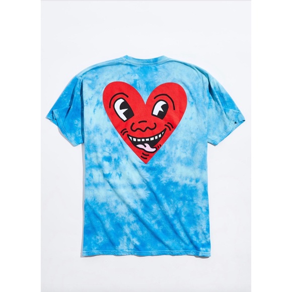 NWT Keith Haring Heart Cotton Tee - Picture 4 of 5